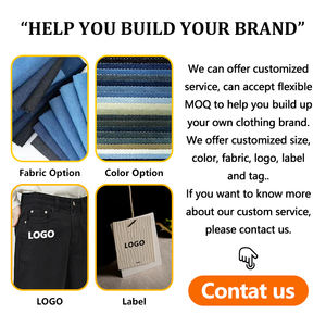 Jeans Anchos Personalizados para Hombre, Jeans de Pierna Recta Holgados de Verano para Hombre - Product Image 5