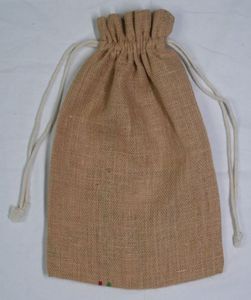 Sac de rangement pour cosmétiques en coton biologique 100% écologique pour femmes, avec cordon de serrage, tissu recyclé doux, pour bijoux, maquillage, voyage - Product Image 1