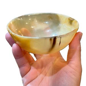 Cuencos de cuerno de buey para ensalada, sopa y comedor multiusos, cuenco de cuerno de búfalo para aperitivos, cuenco de cuerno de calidad superior con logotipo personalizado - Product Image 5