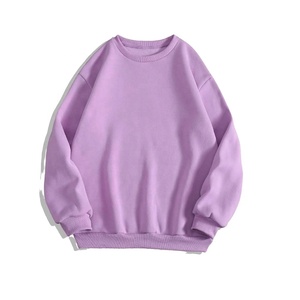 เสื้อสเวตเตอร์เปิดไหล่โอเวอร์ไซส์ของผู้หญิงผ้าคอตตอนแห้งเร็วชุดใส่กลางแจ้งสไตล์สตรีท - Product Image 2