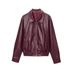 เสื้อแจ็คเก็ตหนังคุณภาพสูงสำหรับผู้ชาย ไซส์ใหญ่ กันน้ำ ระบายอากาศ กันลม เหมาะสำหรับขี่มอเตอร์ไซค์ แข่งรถ  แบบมีซิป - Product Image 1