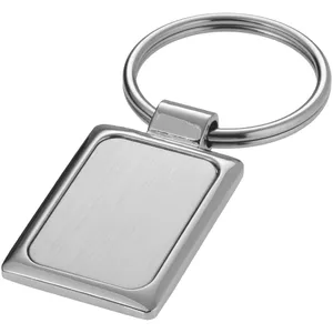 พวงกุญแจโลหะรูปสี่เหลี่ยมผืนผ้า - Product Image 3
