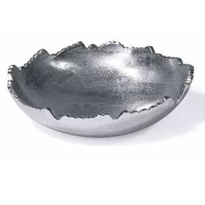 Hot Selling Hammered Metal Centerpiece <b>Bowl</b> With Sculpted Edges Handmade Modern Metal Decorative <b>Bowl</b> in Wholesale Price - Product Image 1