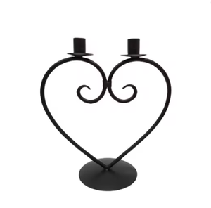 Bougeoirs en métal luxueux avec décoration de maison en métal fini doré de qualité durable ou décor de Noël - Product Image 3