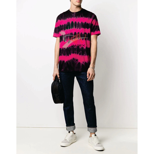Camiseta de alta calidad para hombre Camiseta con cuello redondo y logotipo impreso personalizado para verano - Product Image 1
