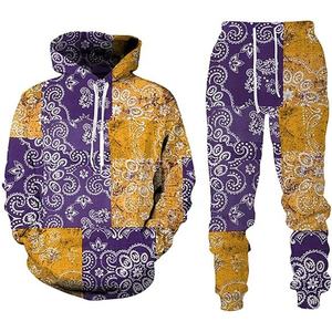 Ensemble de jogging de sport personnalisé de haute qualité unisexe, survêtement de sport pour homme, survêtement uni pour homme pour l'hiver - Product Image 3