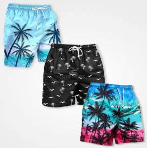 Nouveau design classique de maillots de bain shorts à taille élastique de qualité supérieure pour hommes shorts avec logo personnalisé pour hommes avec impression par sublimation - Product Image 4