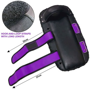 Boucliers de coup de pied de conception personnalisée de nouveau style-coussinets incurvés pour l'entraînement respirant et confortable-bouclier de coup de pied de boxe - Product Image 3