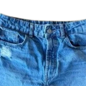 Wholesale 2025 Women's Mid Waist <b>Denim</b> Shorts Distress Style Summer Shorts 100% Cotton High Quality - Product Image 4
