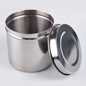 Acciaio sterilizzato vaso contenitore contenitore contenitore pinzette 8-12cm odontoiatrico chirurgico tatuaggio cosmetico strumenti accessori per uso clinico - Product Image 5