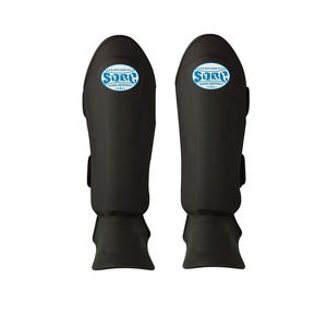 Entrenamiento Boxeo Espinillera de alta calidad Cómodo Hombres Mujeres Boxeo Espinilleras Logotipo personalizado Impresión Pu Cuero ShinGuard - Product Image 2