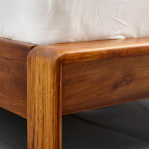 Base de Cama King de Madera Maciza Premium, Cama de Madera de Lujo Hecha a Mano con Cabecera, Muebles de Dormitorio de Alta Calidad - Product Image 2