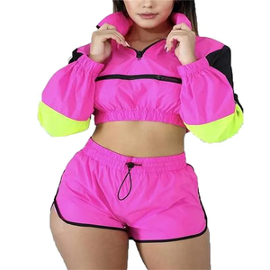 Conjunto de chándales cortavientos para hombre y mujer Unisex ropa de calle para correr de calidad superior nuevo estilo OEM al por mayor - Product Image 1