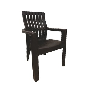 Chaise en plastique recyclable de qualité supérieure, sans BPA, extensible, finition mate, capacité de charge de 120 kg, meubles pour la maison, extérieur - Product Image 2