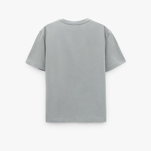 2022 hommes nouveauté hommes bouffée impression Logo personnalisé t-shirt surdimensionné 100% coton hommes à manches courtes t-shirts en microfibre - Product Image 5