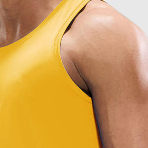 Singlet de sport OEM pour hommes, débardeur de sport, vêtements de sport, stringer, musculation, fitness, mode masculine, coton personnalisé, sur mesure - Product Image 5