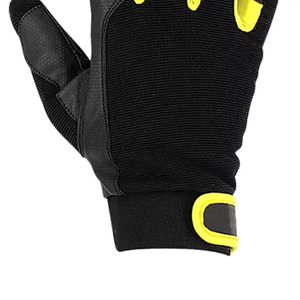 Gants de sécurité pour mécanicien en cuir à doigts complets Haute performance de protection des mains Gants de mécanicien en cuir bon marché - Product Image 6