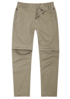 Pantalon court tactique de randonnée pour homme, convertible, respirant, en toile Cordura extensible, taille élastique, poches zippées, multi-poches