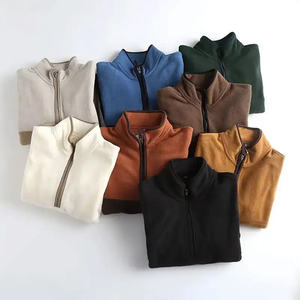 Sudaderas con capucha de lana polar de gran tamaño para hombre, sudadera bordada de invierno ligera con hombros caídos, Sudadera con capucha para adultos - Product Image 2