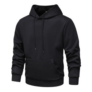 Wholesale 2025 New Arrival Oem Best High Quality Cotton Sweatshirt Hooded Pullover Custom Printing Embroidery <b>Men's</b> <b>Hoodies</b> - Product Image 3