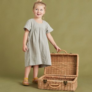 Maleta rústica de mimbre para viaje, maletín de mimbre de alta tendencia, soporte bajo de pedido - Product Image 4