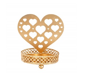 Nouvelle bougie votive antique de style pétale de feuille ensemble de 2 avec une très grande qualité et des matériaux à très bas prix - Product Image 3