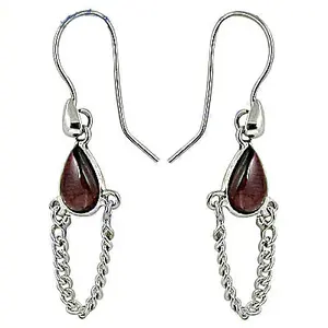 Boucles d'oreilles en argent 925 en forme de larme avec placage or rose et zircon diamanté, perle pour mariage, fête, cadeau parfait pour les femmes - Product Image 2