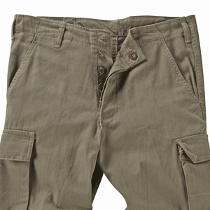 Pantalones Cargo de Alta Calidad con Logotipo Personalizado para Hombre, Pantalones Tácticos Multibolsillos, Pantalones Casuales de Calle, Pantalones de Trabajo de Algodón - Product Image 3