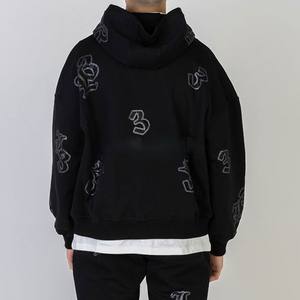 ชุดวอร์มผู้ชายแบบสวมใส่รวดเร็ว พิมพ์ลายประดับเพชร คุณภาพพรีเมียม น้ำหนักเบา ปรับแต่งได้เต็มที่ ราคาประหยัด - Product Image 5