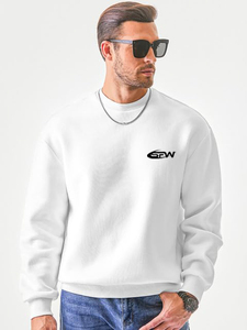 Vente directe d'usine hommes nouveau Style pull décontracté sweats à capuche 100% coton automne hiver chaud tricoté vêtements d'extérieur solide - Product Image 3