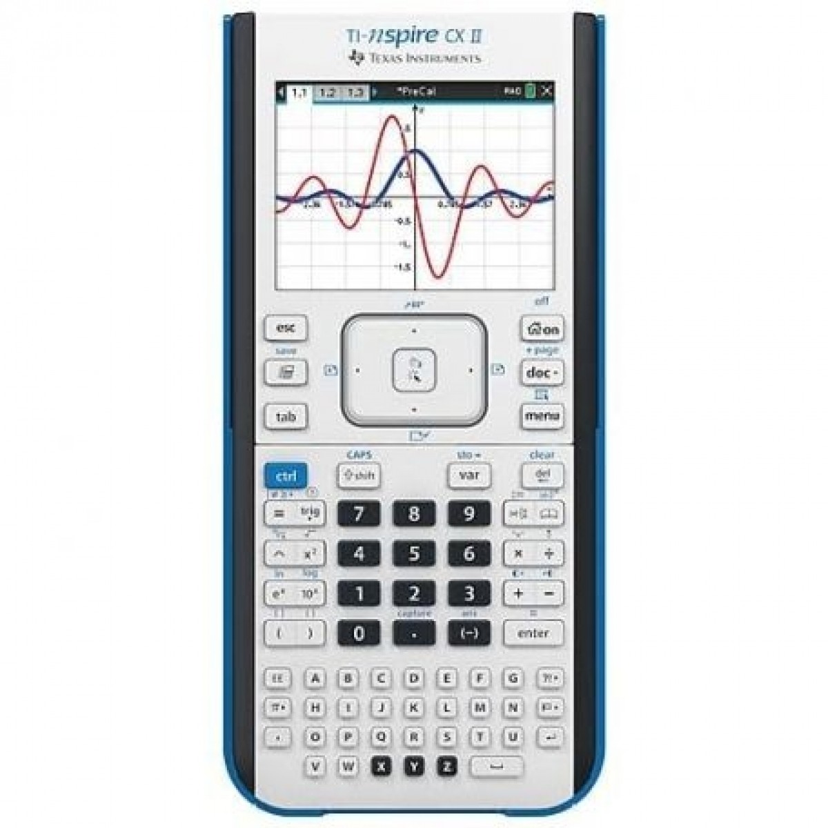 Neuer Texas Instruments TI-Nspire CX II CAS-Farb grafik rechner mit Studenten software