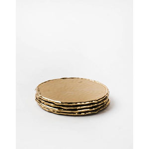 Posavasos únicos de dos tonos de latón y níquel al por mayor, nueva colección de India para uso en hoteles, restaurantes y oficinas, empaquetados en cajas de cartón - Product Image 5