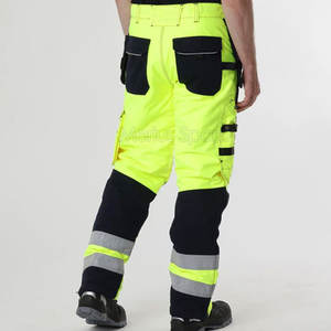 Nouveau pantalon de travail en stock, tissu respirant pour un port prolongé, pantalon de travail avec conception renforcée - Product Image 3