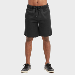 Short de sport 100% coton pour hommes, haute qualité, décontracté, fitness, décoration à motifs solides, logo personnalisé, poches, maille écologique - Product Image 6