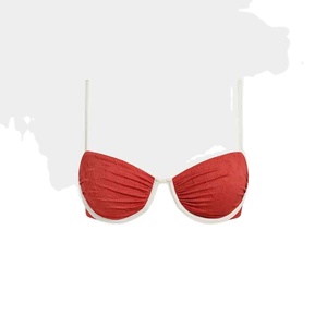 Traje de Baño Bikini de 2 Piezas para Mujer, Sexy, con Push-Up, Tejido, Estampado, con Logotipo Personalizado, Alta Elasticidad, Ropa de Playa - Product Image 6