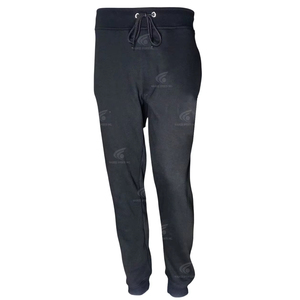 กางเกงวิ่งใส่สบายกางเกงวิ่งซักแฟชั่นกางเกงผู้ชายผ้าฝ้ายน้ำหนักเบาลายกลางเอว - Product Image 1