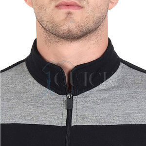 Ensemble de jogging deux pièces en coton et polyester de qualité supérieure, taille plus, jogging uni à vendre - Product Image 5