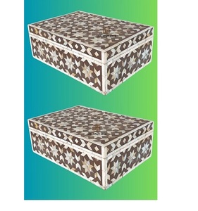 Top Selling Mother of Pearl Jewelry Box Protect Cheapest Price New Best Selling Natural Mother of Pearl Jewelry Box - Product Image 1