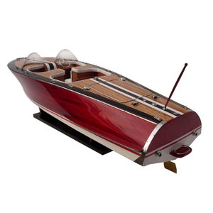 Saetta เรือเร็วทำด้วยมืองานฝีมือไม้ไผ่สไตล์โบราณคลาสสิกสำหรับตกแต่งบ้านกล่องของขวัญรวมอยู่ด้วย - Product Image 6