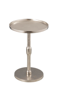Table basse décorative en métal de qualité supérieure faite à la main Table basse de designer classique et élégante avec centre en métal argenté antique - Product Image 5