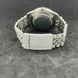 Montre Moissanite approuvée par testeur de diamants | VVS Luxury Iced Out Skeleton Wholesale - Product Image 5