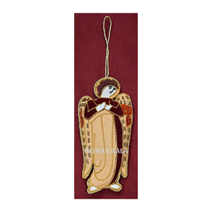 Derniers ornements modernes en forme d'ange pour accrocher des pièces antiques faites à la main pour la décoration de la maison et l'arbre de Noël - Product Image 1