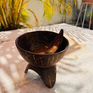 Bols de noix de coco bio durables pour les occasions de fête - Product Image 1