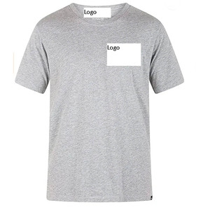 Camiseta de cuello redondo de manga corta de algodón Heather Mauve para hombres/mujeres patrón sólido cuello largo camiseta estampada alternativa - Product Image 6