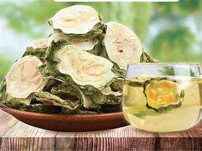 ETIQUETA LIMPIA REBANADAS DE MELÓN AMARGO SECAS CON SOPORTE BOTÁNICO PARA MEZCLAS DE TÉ SALUDABLES - Product Image 6