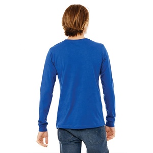 Camiseta de manga larga para hombre, duradera, de bajo precio, cómoda tela de algodón, cuello redondo, camiseta de manga larga para hombre - Product Image 5