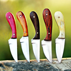 Assortment of Outdoor Camping Hunting Fishing Skinner <b>Knives</b> Stainless Steel Wood and Bone Handle Survival Fixed Blade <b>Knife</b> - Product Image 2