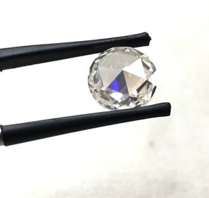 10 MM Blanc Moissanite Rose Cut3 Cts VVS Clarté | Blanc complet Utilisé pour Pendentif Autre Bague Diamant. - Product Image 2