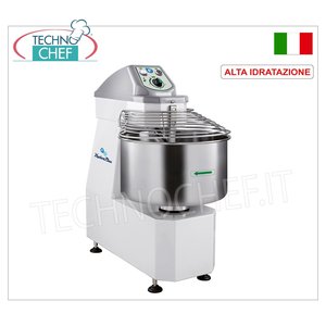 Mélangeur spiral FIMAR 50 kg à haute hydratation, tête fixe, commandes mécaniques, pour boulangerie et restaurant, état neuf - Product Image 2