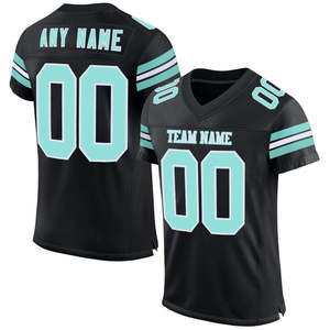 Maillot de football américain coupe athlétique jeunesse adapté à la pratique jeu formation école Club équipe uniforme personnalisé - Product Image 5